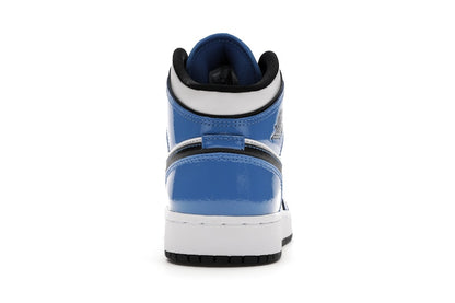 Jordan 1 Mid Signal Blue (GS)