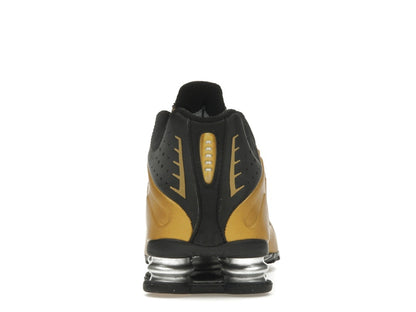 Nike Shox R4 Black Metallic Gold (Women's)