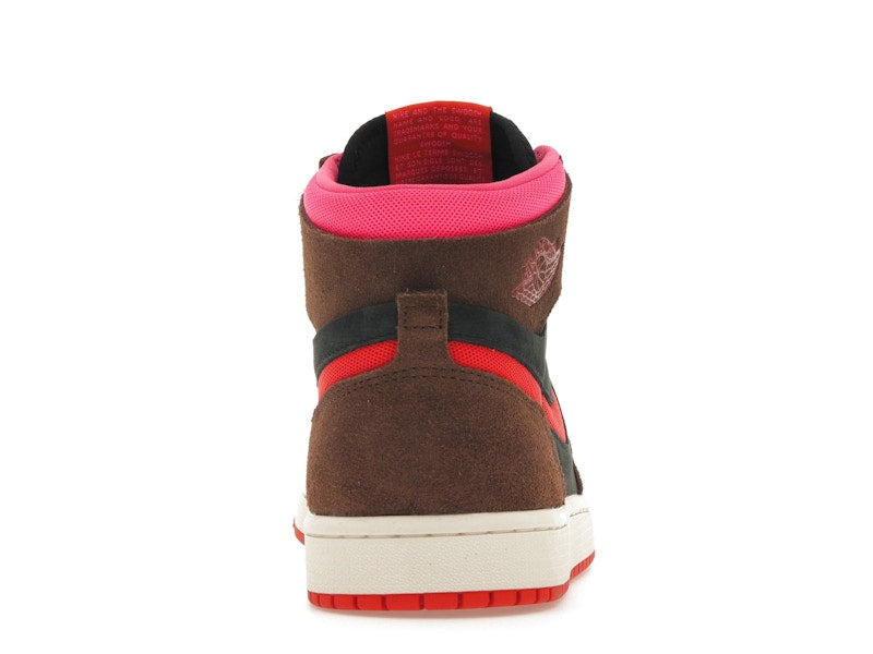 Jordan 1 High Zoom Air CMFT 2 Cacao Wow Picante Red (Women's)