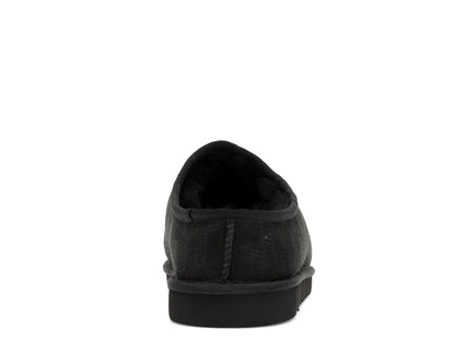 Kith Kithmas Monogram Shearling Slippers Black
