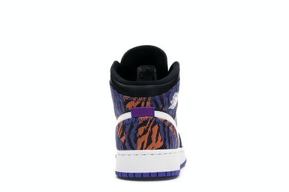 Jordan 1 Mid Multi-Color Tiger Stripe (GS)