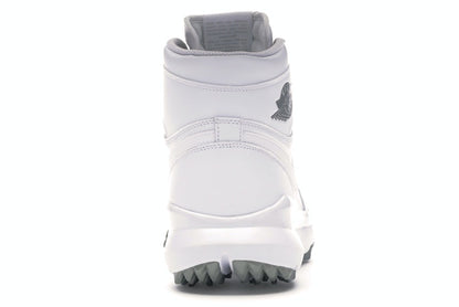 Jordan 1 Retro Golf Cleat White Metallic