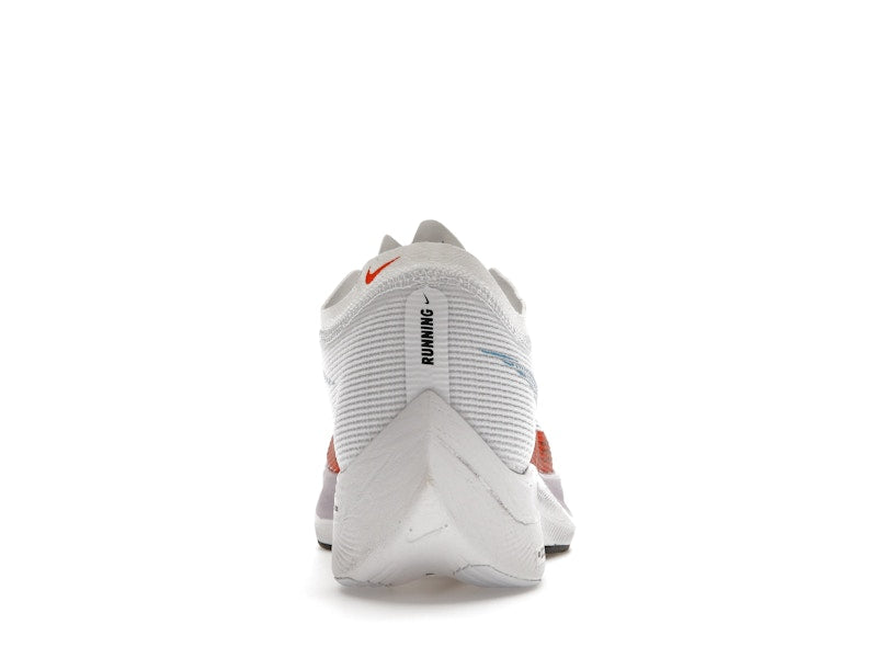 Nike ZoomX Vaporfly Next% 2 White Laser Blue Rush Orange