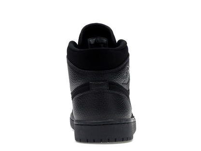 Jordan 1 Mid Black Dark Smoke Grey