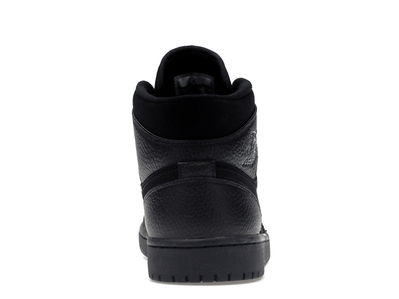 Jordan 1 Mid Black Dark Smoke Grey