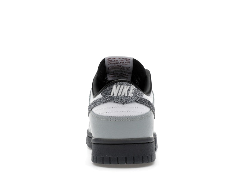 Nike Dunk Low LX Glitter Swoosh White Light Smoke Grey (Women's)