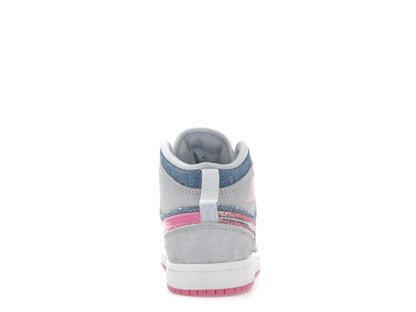 Jordan 1 Mid SE Denim Sequin (PS)