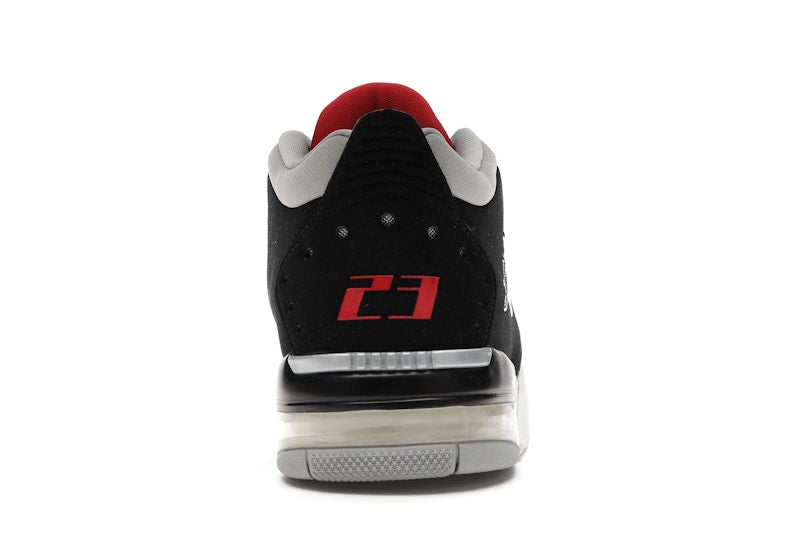 Jordan Big Fund Black Metallic Silver University Red
