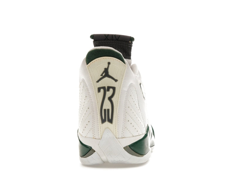 Jordan 14 Retro White Forest Green