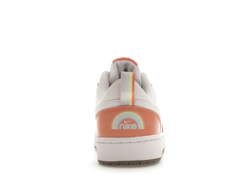 Nike Court Borough Low 2 SE White Light Madder Root (GS)