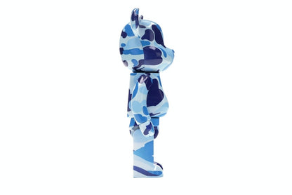 Bearbrick A Bathing Ape ABC Camo 100% & 400% Set Blue