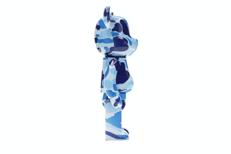 Bearbrick A Bathing Ape ABC Camo 100% & 400% Set Blue