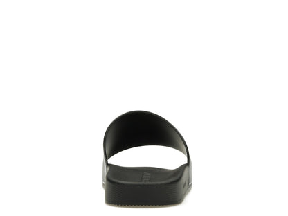 Burberry Check EKD Motif Slide Black