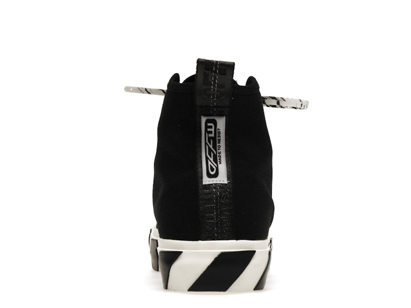 OFF-WHITE Vulcanized Mid Top Black White
