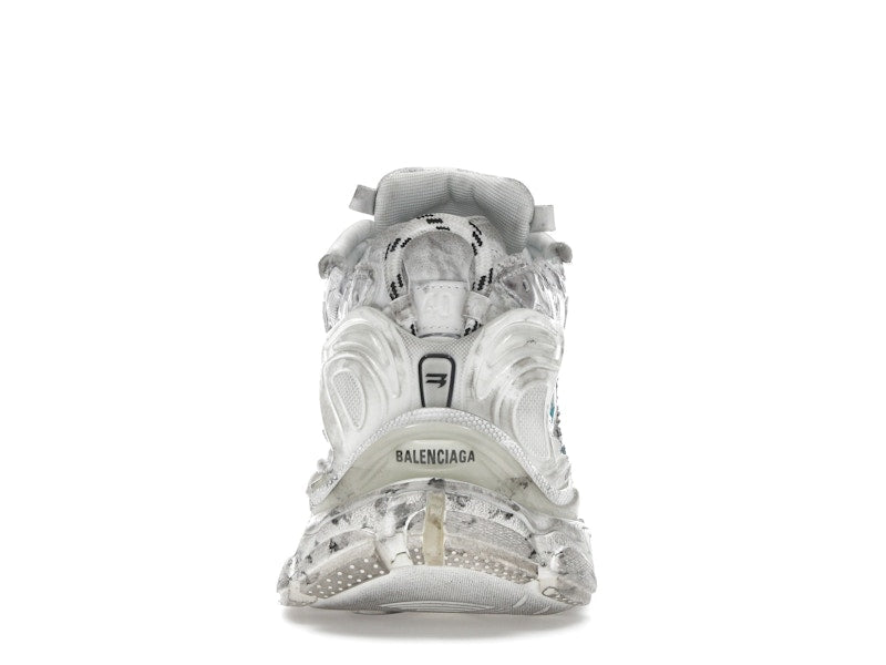 Balenciaga Runner Graffiti White Blue