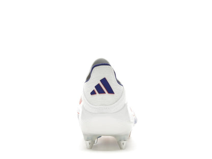 adidas F50 Elite Laceless SG Cloud White Solar Red Lucid Blue