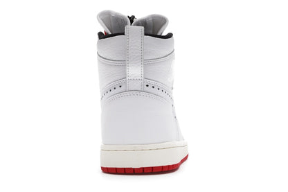 Jordan 1 Retro High Zip White University Red