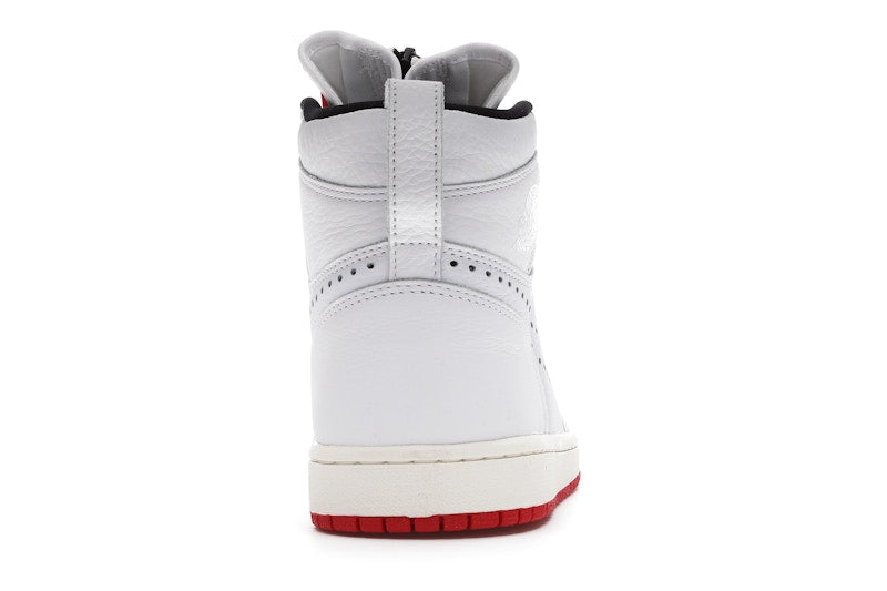Jordan 1 Retro High Zip White University Red