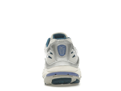 Mizuno Wave Rider 10 White Silver Blue