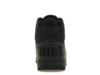 Nike Court Borough Mid Winter Triple Black