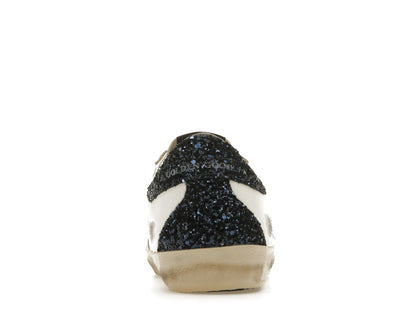 Golden Goose Super-Star White Blue Glitter (Women's)