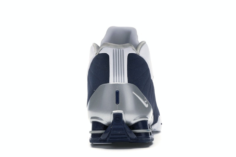 Nike Shox BB4 White Silver Navy