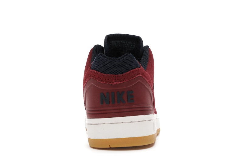 Nike SB Air Force 2 Low Team Red Obsidian