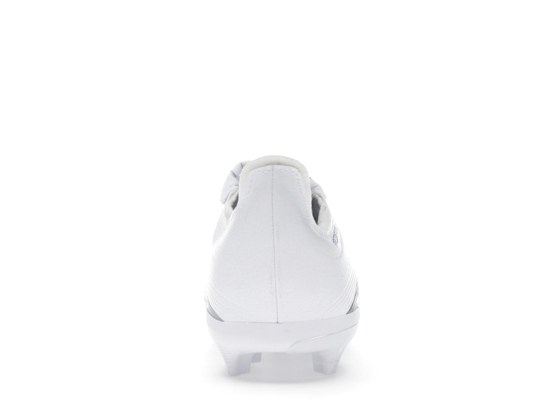 adidas Predator League Fold-Over Tongue FG/MG Cloud White Silver Metallic Bright Royal