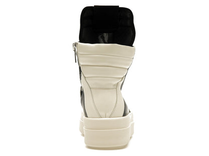 Rick Owens Mega Bumper Geobasket Black Milk