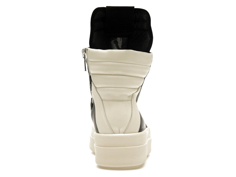 Rick Owens Mega Bumper Geobasket Black Milk
