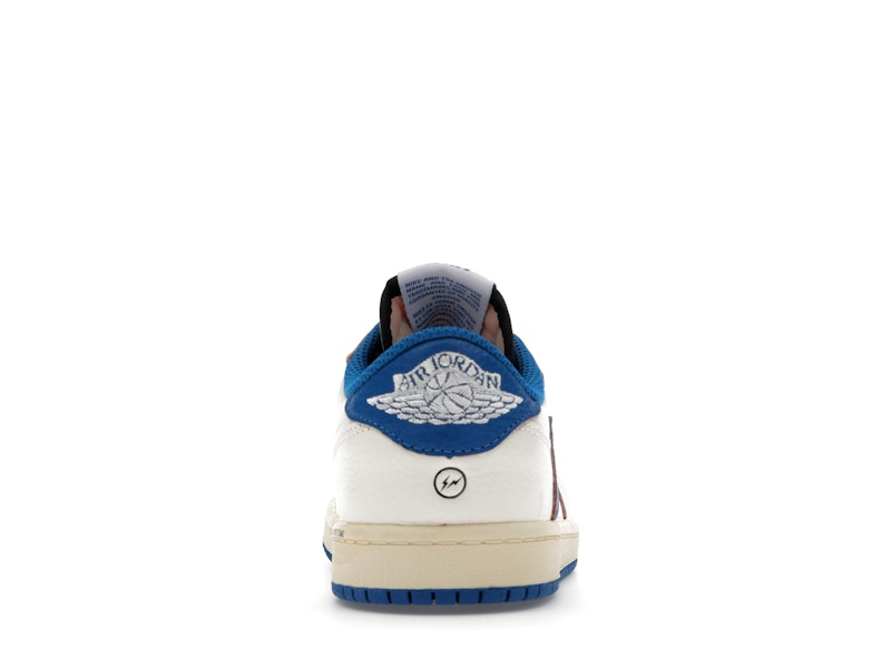 Jordan 1 Retro Low OG SP Fragment x Travis Scott Sail Military Blue (PS)
