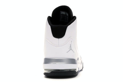 Jordan Max Aura White Metallic Silver Black