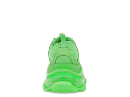 Balenciaga Triple S Soft Neon Green Clear Sole (Women's)