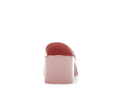 Gucci 60mm Slide Sandal Pink Rubber