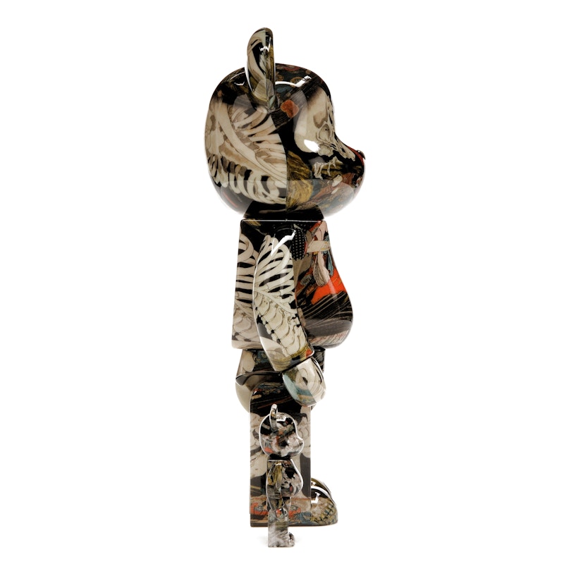 Bearbrick Utagawa Kuniyoshi (The Haunted Old Palace at Soma) 100% & 400% Set