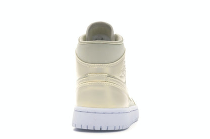 Jordan 1 Mid Goose Feather Yellow (Women's)
