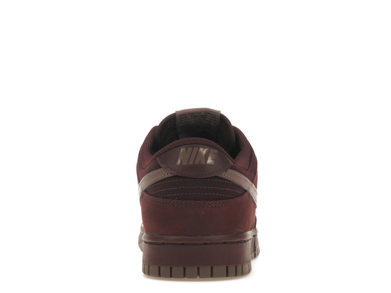 Nike Dunk Low Retro Premium Burgundy Crush