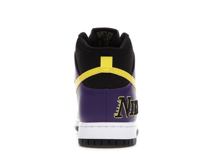Nike Dunk High EMB Lakers