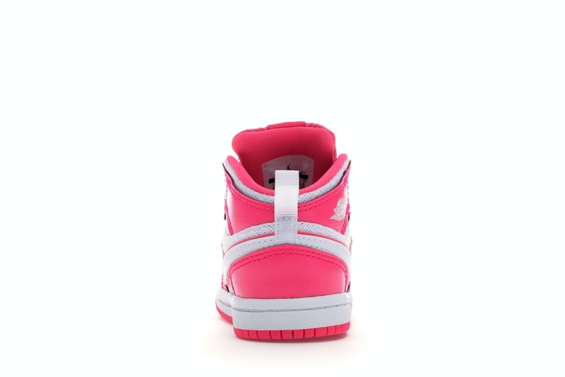 Jordan 1 Mid Hyper Pink White (TD)