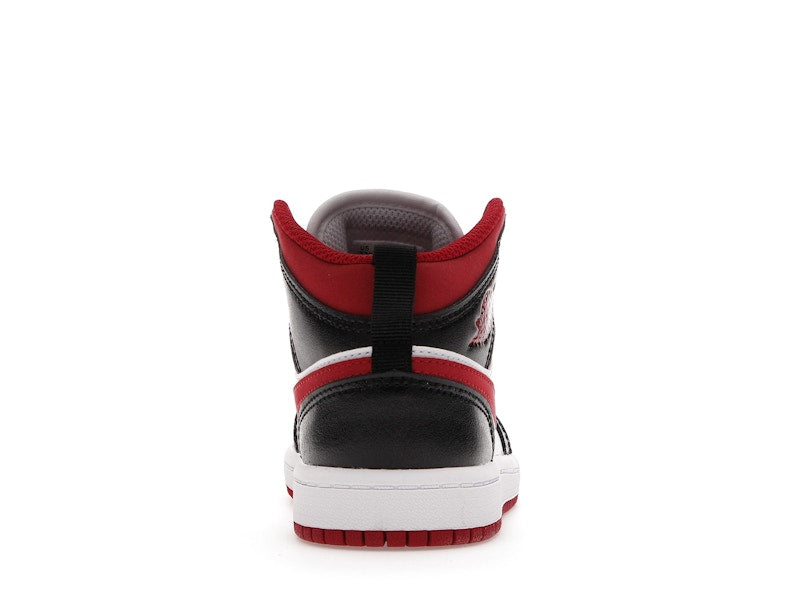 Jordan 1 Mid Gym Red Black White (PS)