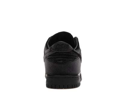 Nike Dunk Low Dover Street Market Triple Black Velvet