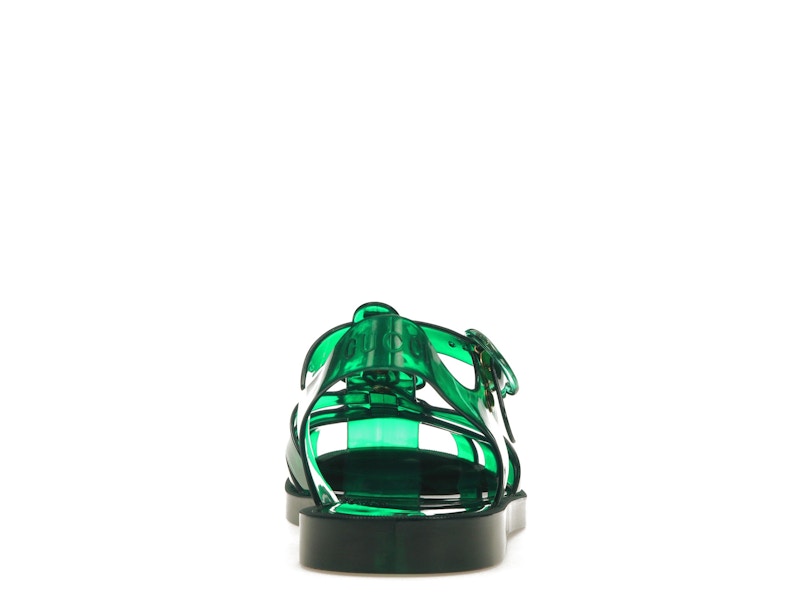Gucci Double GG Sandal Green Black
