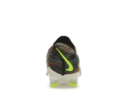 Nike Gripknit Phantom GX Elite Fusion FG Black White Blue Glow Volt