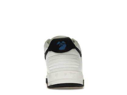 OFF-WHITE Out Of Office OOO 30 MM Low Tops Black White Blue