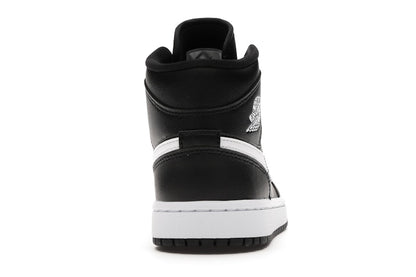 Jordan 1 Mid Black White (Women's)