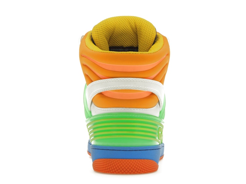 Gucci Basket White Demetra Green Purple Orange Blue