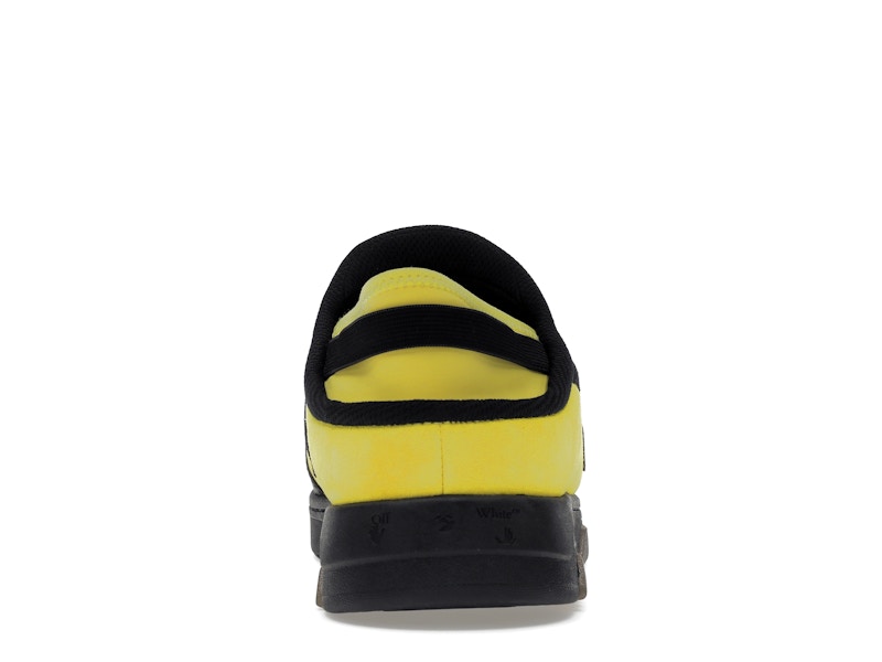 OFF-WHITE Out Of Office Mule Yellow Black