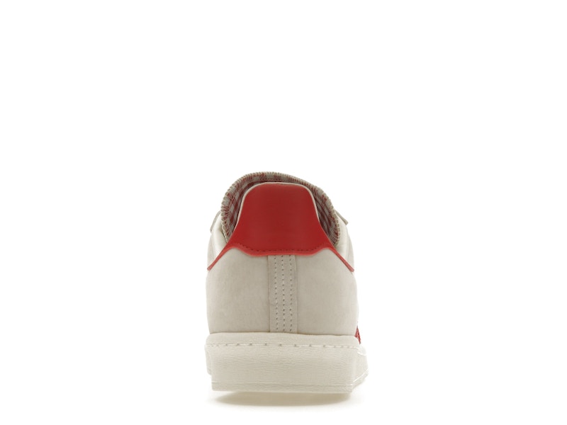 adidas Campus 80s Off White Collegiate Red