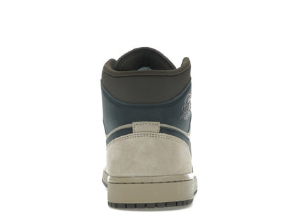 Jordan 1 Mid Khaki Baroque Brown