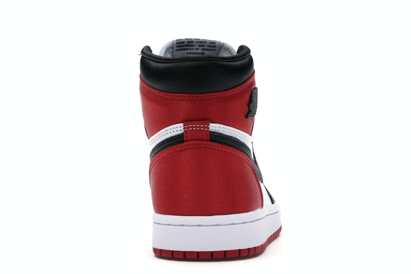 Jordan 1 Retro High Satin Black Toe (Women's)